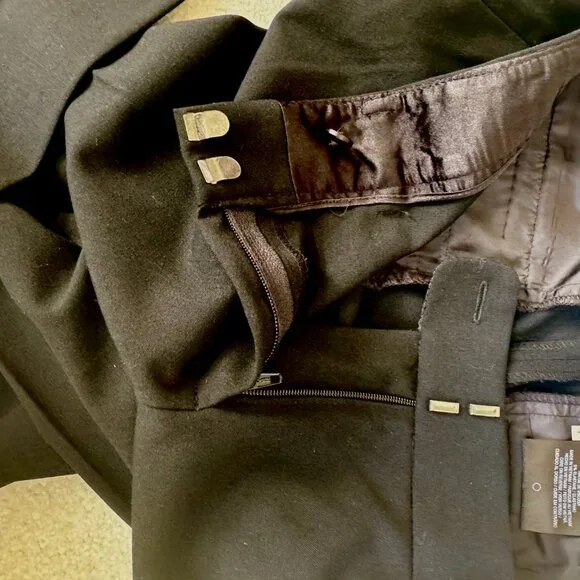 Tahari Elegant Boot Cut Flare Trousers - Picture 10 of 13